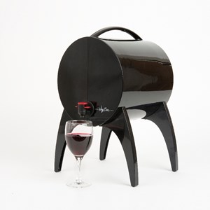 Winy bar - fontaine a vin bib 3l noir